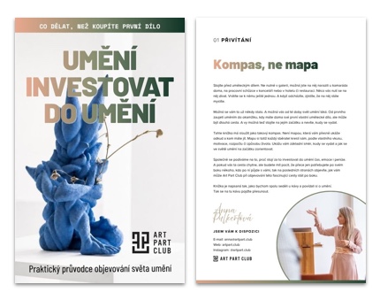 Obálka průvodce Umění investovat do umění